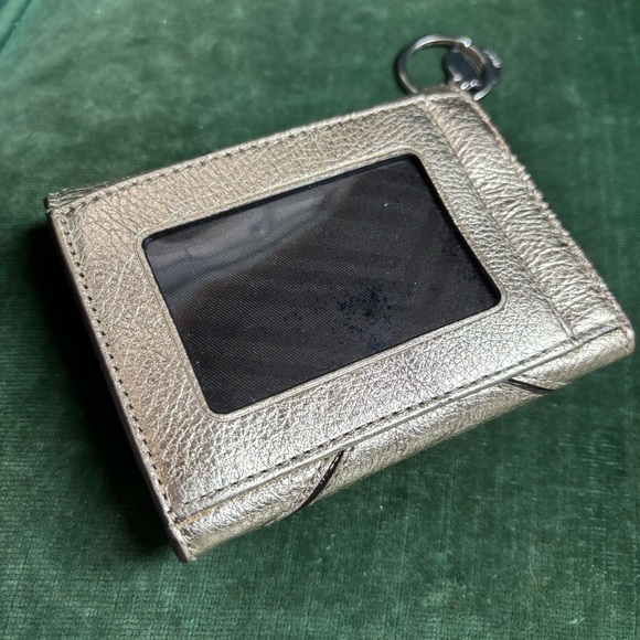 Rebecca Minkoff mini metallic leather wallet - Picture 7 of 9
